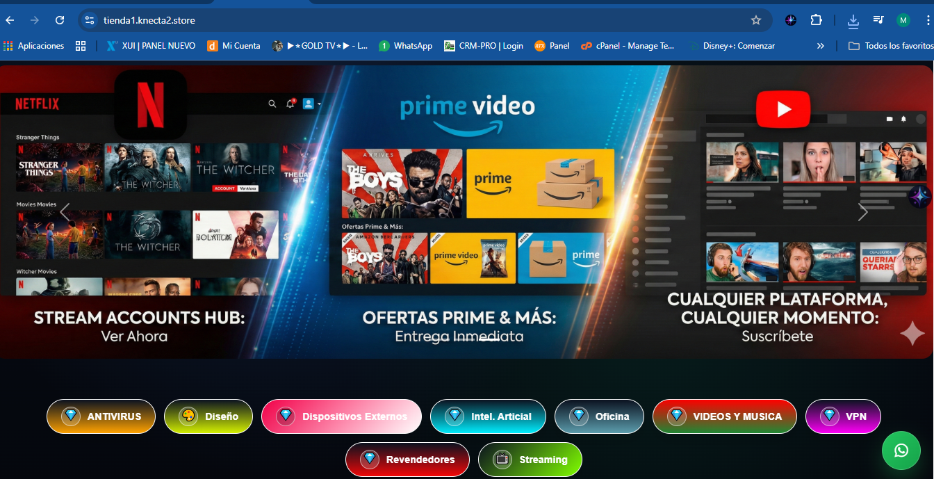 TIENDAS ONLINE